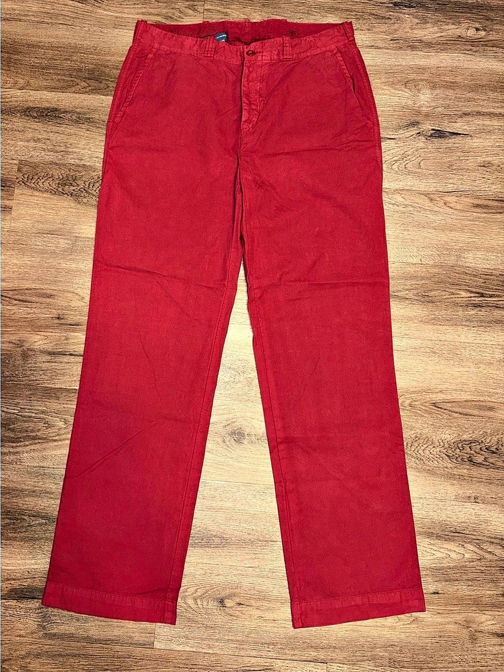 Polo Ralph Lauren Pima Cotton Chino Pants Red Waist 34